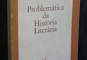 Livro Problemática da História Literária Jacinto do Prado Coelho