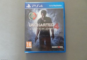 Jogo Playstation 4 PS4 - Uncharted 4