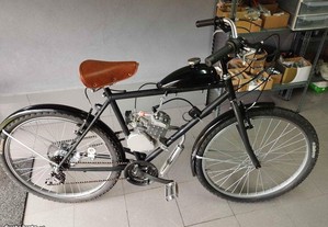 Disponível para Entrega - Bicicleta NOVA com Motor Auxiliar 80cc