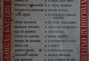 Os Melhores Contos Portugueses 1.ª Edição Ano 1943