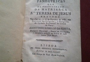 Orações Panegyricas da Matriarca Santa Teresa de Jesus-1785