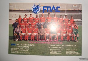 Postal Benfica - Taça Campeões Europeus 87/88