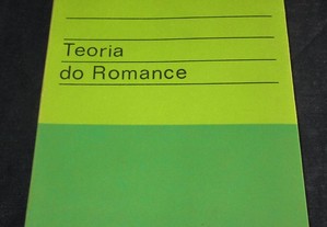 Livro Teoria do Romance Georg Lukács