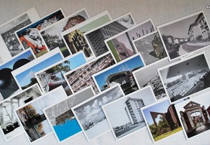 Colecção de 207 postais da Exposição Freguesias de Lisboa passado e futuro