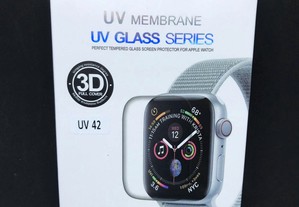 Película de vidro temperado UV Apple Watch 42mm