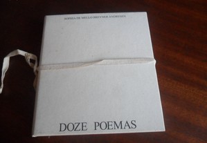 "DOZE POEMAS" de Sophia de Mello Breyner Andresen - Edição s/d