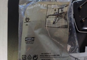 Packs de 5 rodas Paragraf do Ikea