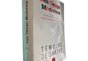 Les temps modernes (Témoins de Sartre - Volume 1) - Jean-Paul Sartre / Simone de Beauvoir