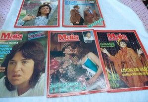Várias revistas Mais -anos 80