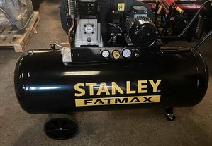 Compressor Stanley Profissional 200lts 3hp cabeça de ferro fundido!
