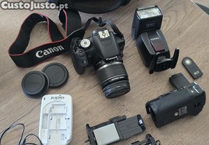 Canon 500D + Acessórios