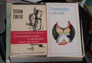Obras de Stefan Zweig e Dr. Paul Hauck
