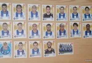 19 cromos jogadores de futebol do FCP, Futebol Clube do Porto Época 2010/11 Edição da Panini