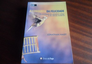 "A Conquista da Felicidade" de Jonathan Haidt - 1ª Edição de 2006