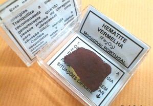 Hematite vermelha 2x5x5cm - cx