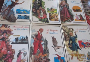 6 livros antigos de contos infantis clássicos