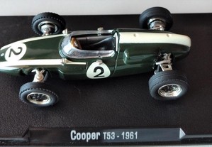 * Miniatura 1:43 Coleção Grand Prix COOPER T53 (1961) | Mitos da Formula 1