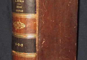 Livro As Duas Dianas M. Alexandre Dumas 1877