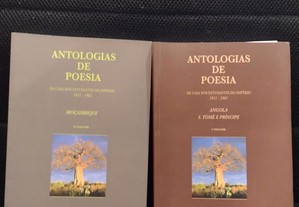Antologias de Poesia Angola, S. Tomé e Príncipe e Moçambique