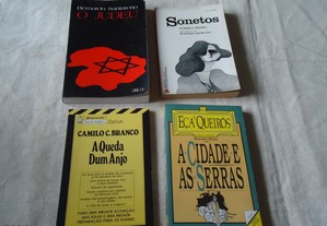 Livros Florbela Espanca, Bernardo Santareno ,Eça de Queirós ,Camilo