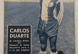 Colecção Ídolos do Desporto, Nº 49 - CARLOS DUARTE, O extremo - direito, F. C. Porto