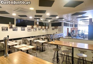 Restaurante a 100 metros da praia