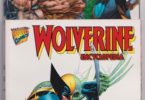 WOLVERINE Encyclopedia 1 e 2 Marvel Comics 1996 set completo