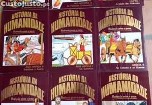 Cole��o Hist�ria da Humanidade Ilustrada Passo a Passo