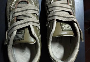 Sapatos Marca Casual Verdes Seco - Como Novos