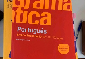 Livros de gramática de português praticamente novo