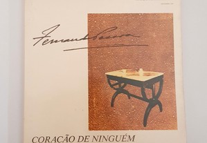 Fernando Pessoa Coração de Ninguém 1985 Catálogo Ilustrado