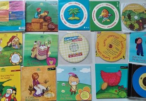 CD s com Histórias Infantis & Canções