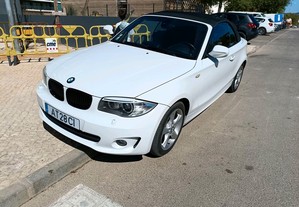 BMW 120 BMW 120D sport line cabrio branco - 12