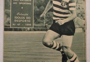 Colecção Ídolos do Desporto, Nº 47 - Martins, O jogador que custou cem escudos ao Sporting
