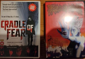 Cradle of Filth Concerto + Filme Cradle of Fear edição limitada colecionador