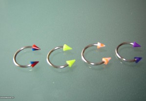 Pack de 4 piercing s novos - Pituxa Jewelry