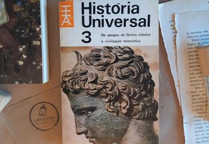 História Universal - Do apogeu da Grécia clássica à Civilização helenística, vol 3