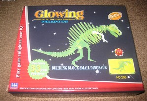 Dinossauro para Construir da "Glowing" Embalado!