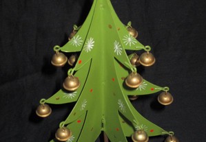 Árvore de Natal Miniatura Pinheiro Guizos