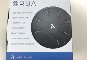 Artiphon Orba Portable Synthesizer, Looper, and MIDI Controller