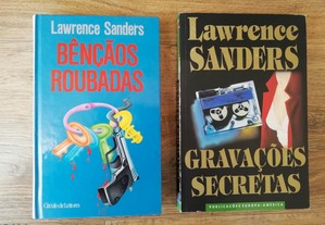 Livros Lawrence Sanders (portes grátis)