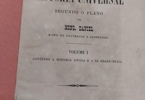Compendio de História Universal Monsenhor Daniel 1884
