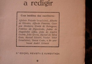 Como se aprende a redigir.José Guerreiro Murta1928