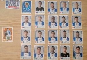Seleção de 22 cromos de jogadores do FCP, Futebol Clube do Porto época 2012/13 Edição da Panini