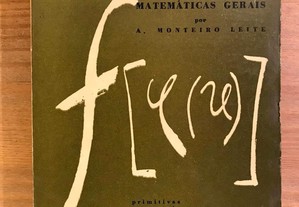 Curso Prático de Matemáticas Superiores - Monteiro Leite