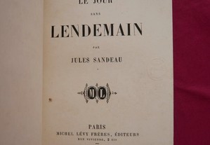Sandeau. Michel Levy Frères 1833. 79 pgs.