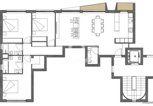 [265-A-01429] Apartamento T3 Novo com garagem f...