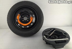 Kit Pneu Suplente / Macaco Fiat 500 (312_)