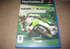 Jogo "Hawk Kawasaki Racing" para PS2/Completo!