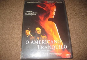 DVD "O Americano Tranquilo" com Michael Caine